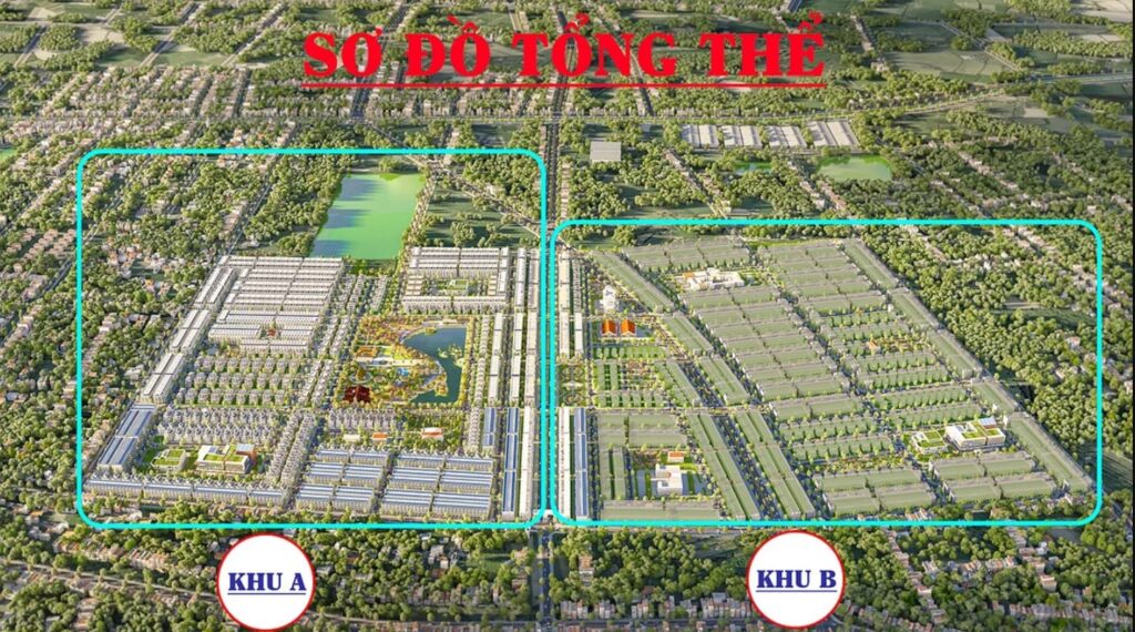 Sơ đồ tổng thể dự án an huy mỹ việt long an
